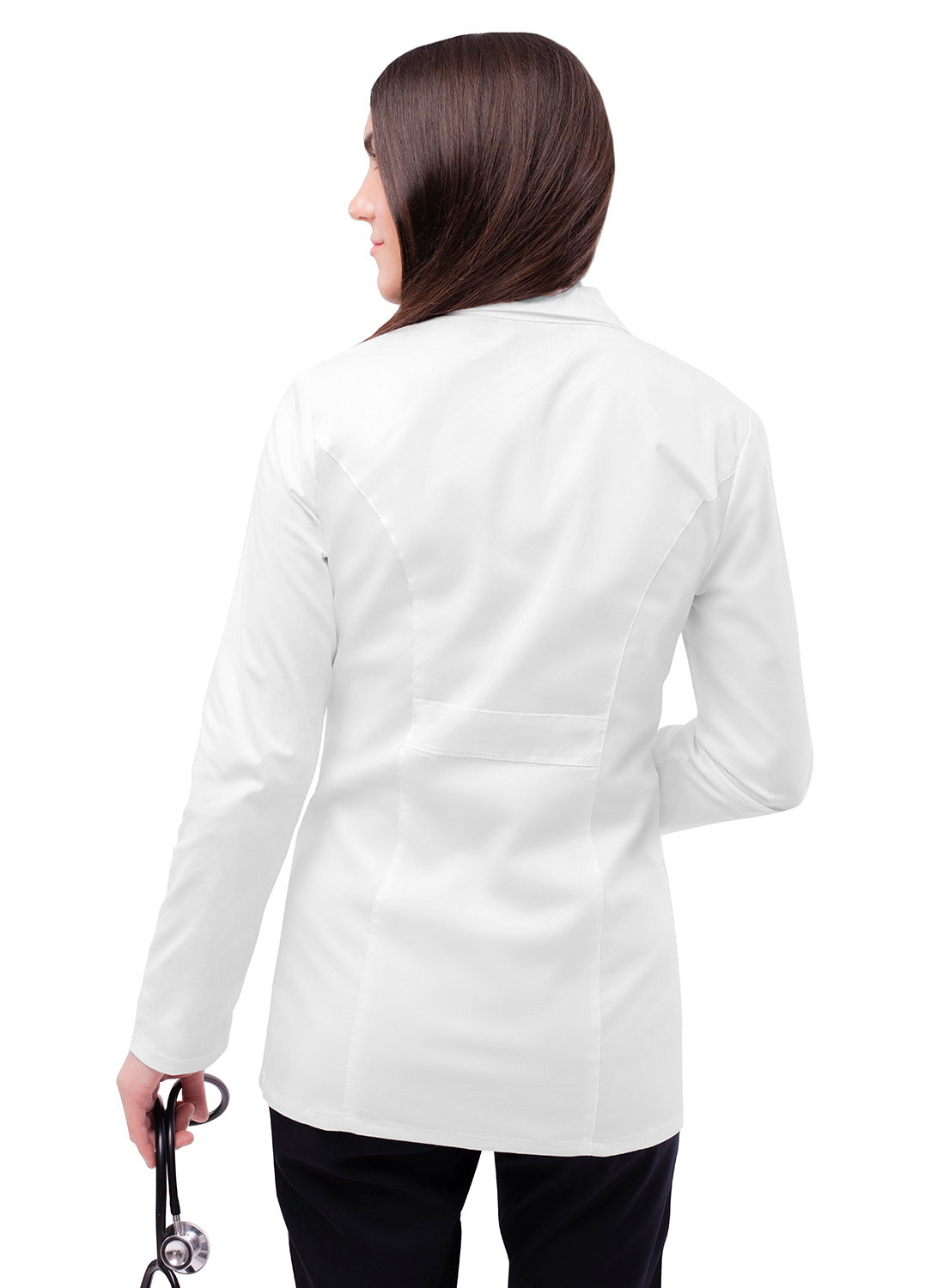 Adar Universal STRETCH Women's 28 inch Tab-Waist Lab Coat
