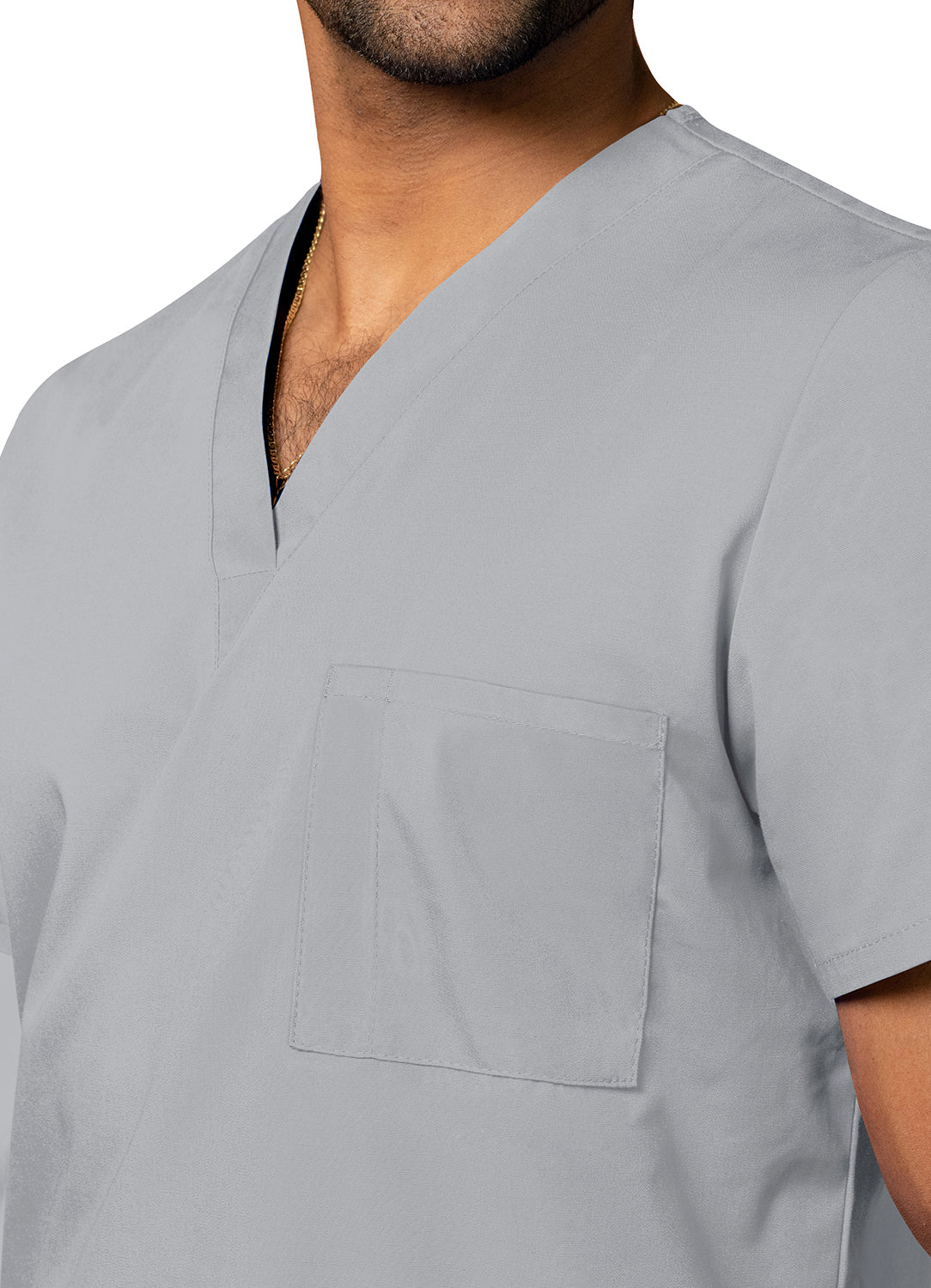 Adar Universal Unisex V-Neck Tunic 3 Pocket