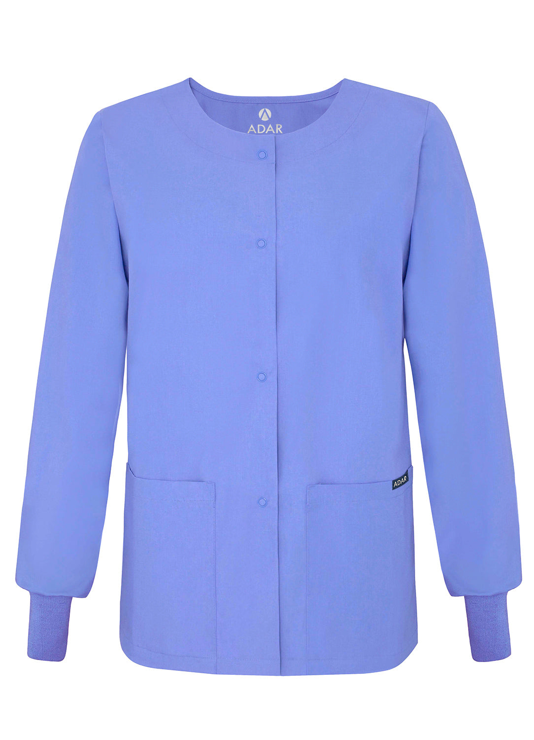 Adar Universal Round Neck Warm-Up Jacket