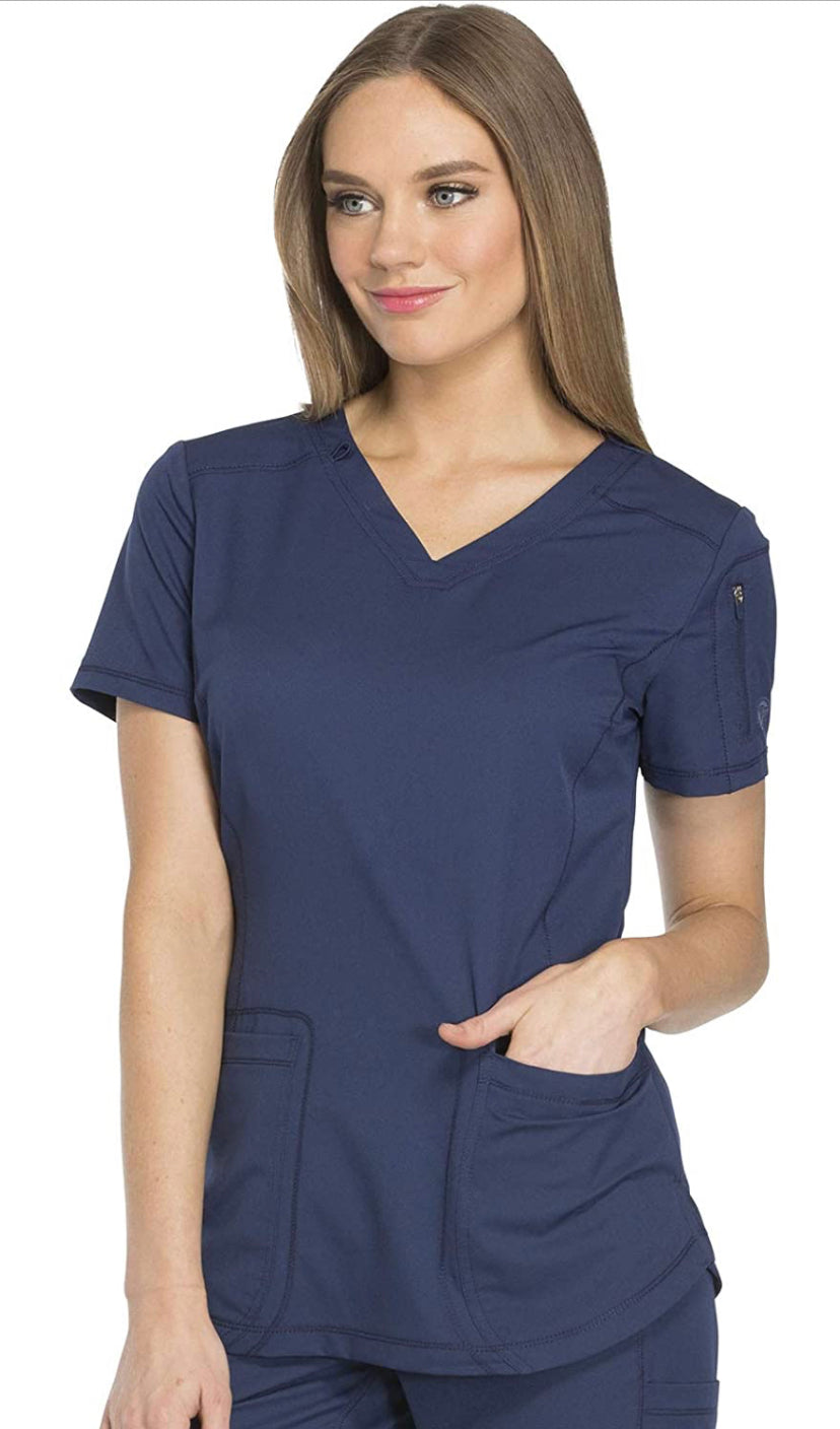 Women’s Dickies Dynamix  Solid Scrub Top