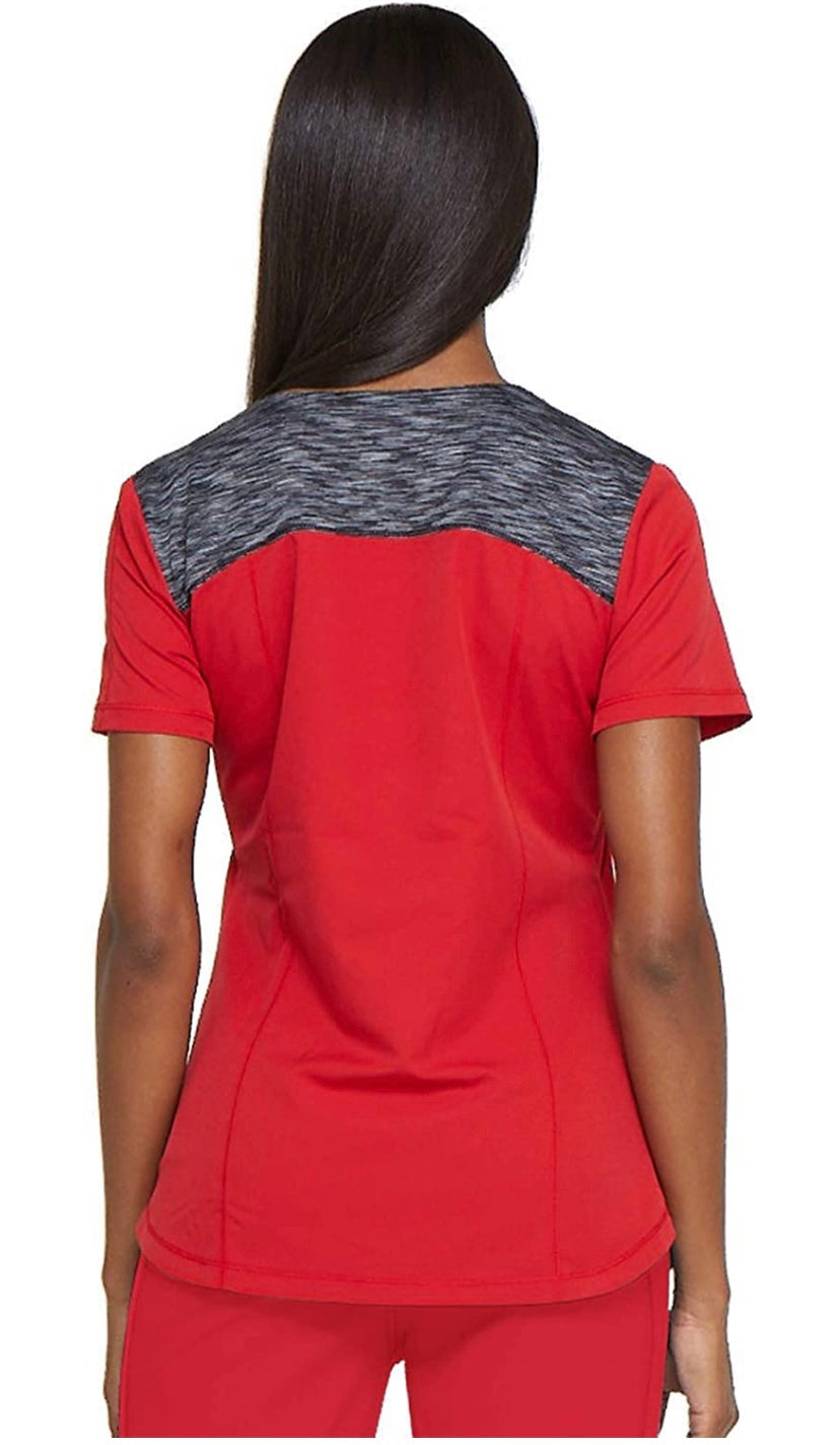 Women’s Dickies Dynamix Scrubs Multicolor Top
