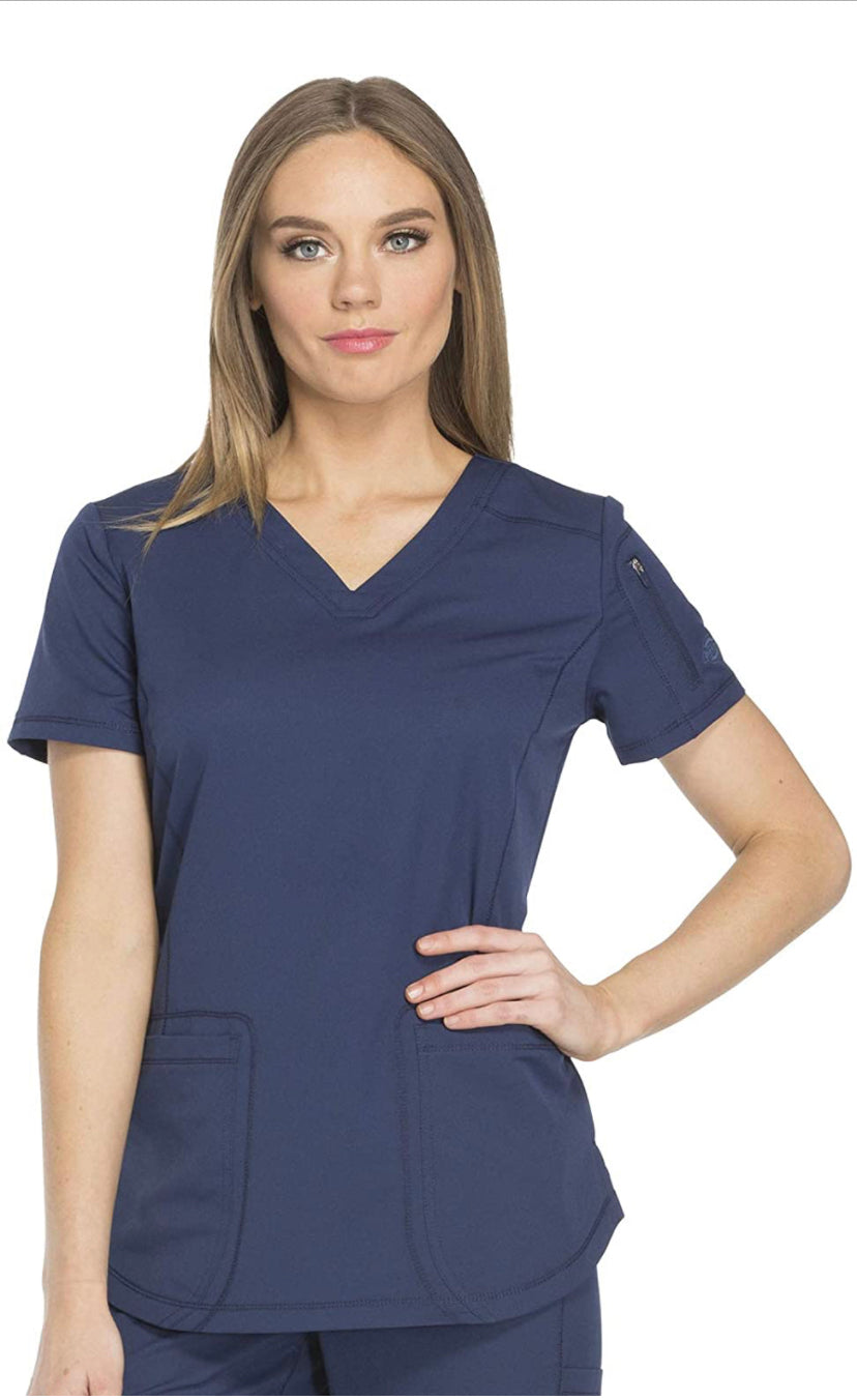 Women’s Dickies Dynamix  Solid Scrub Top