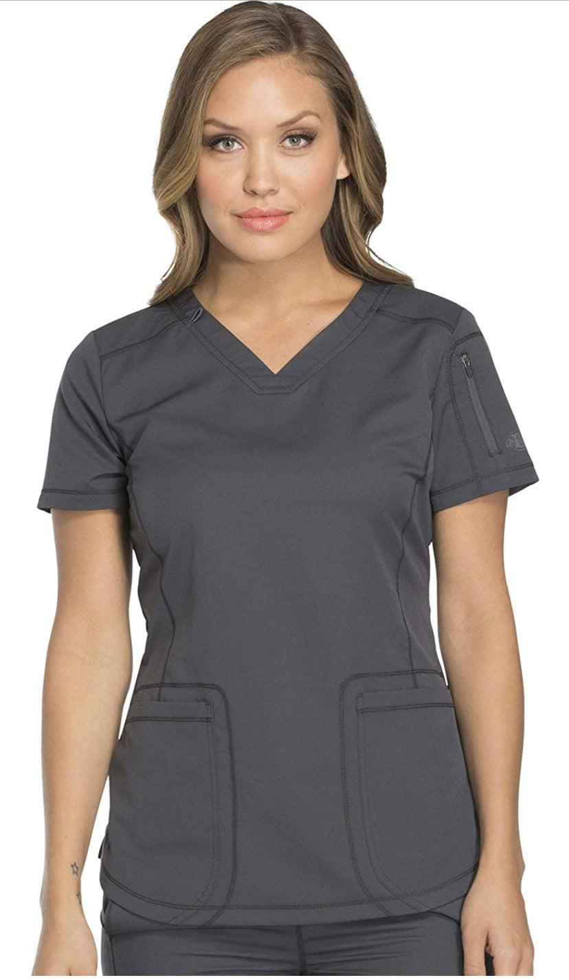 Women’s Dickies Dynamix  Solid Scrub Top