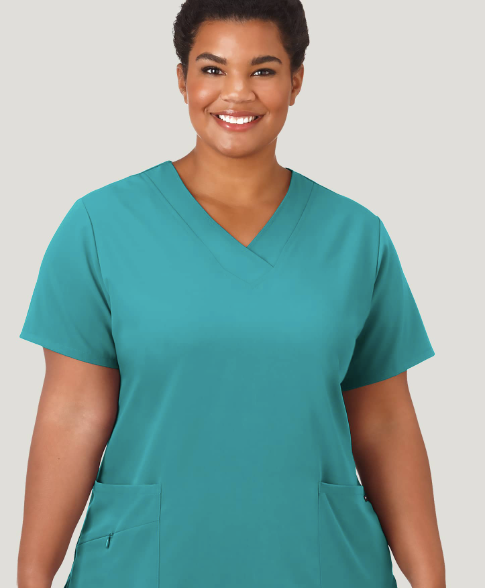 Jockey Women's V-Neck Crossover Scrub Top
