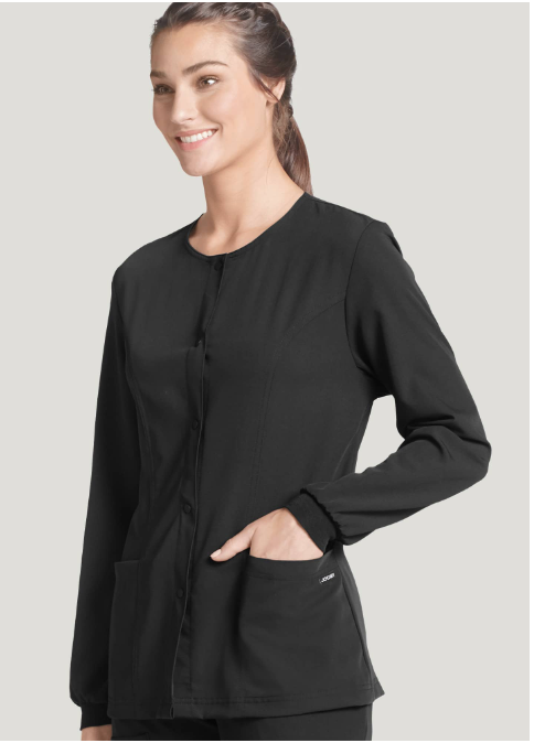 Round neck warm up Jacket