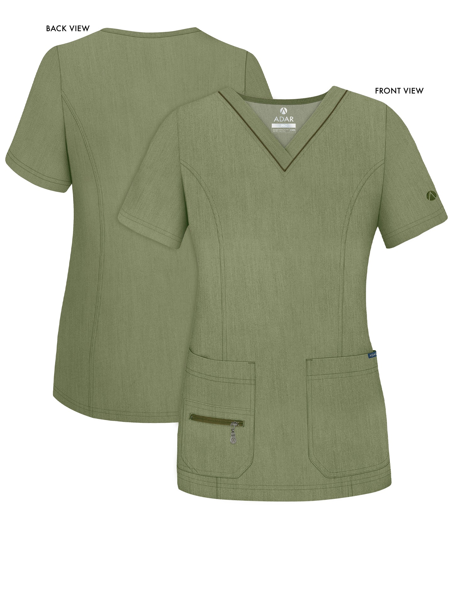 ADAR Pro Women's Elevated V-neck Scrub Top