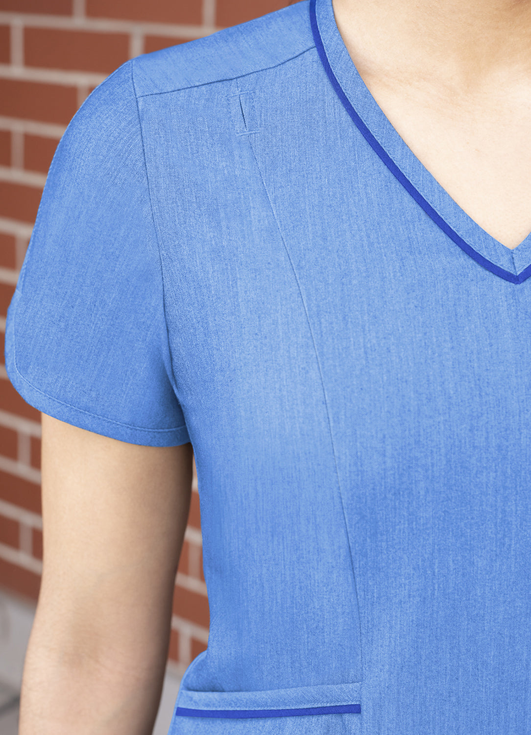 ADAR Pro Women's Modern V-Neck Scrub Top