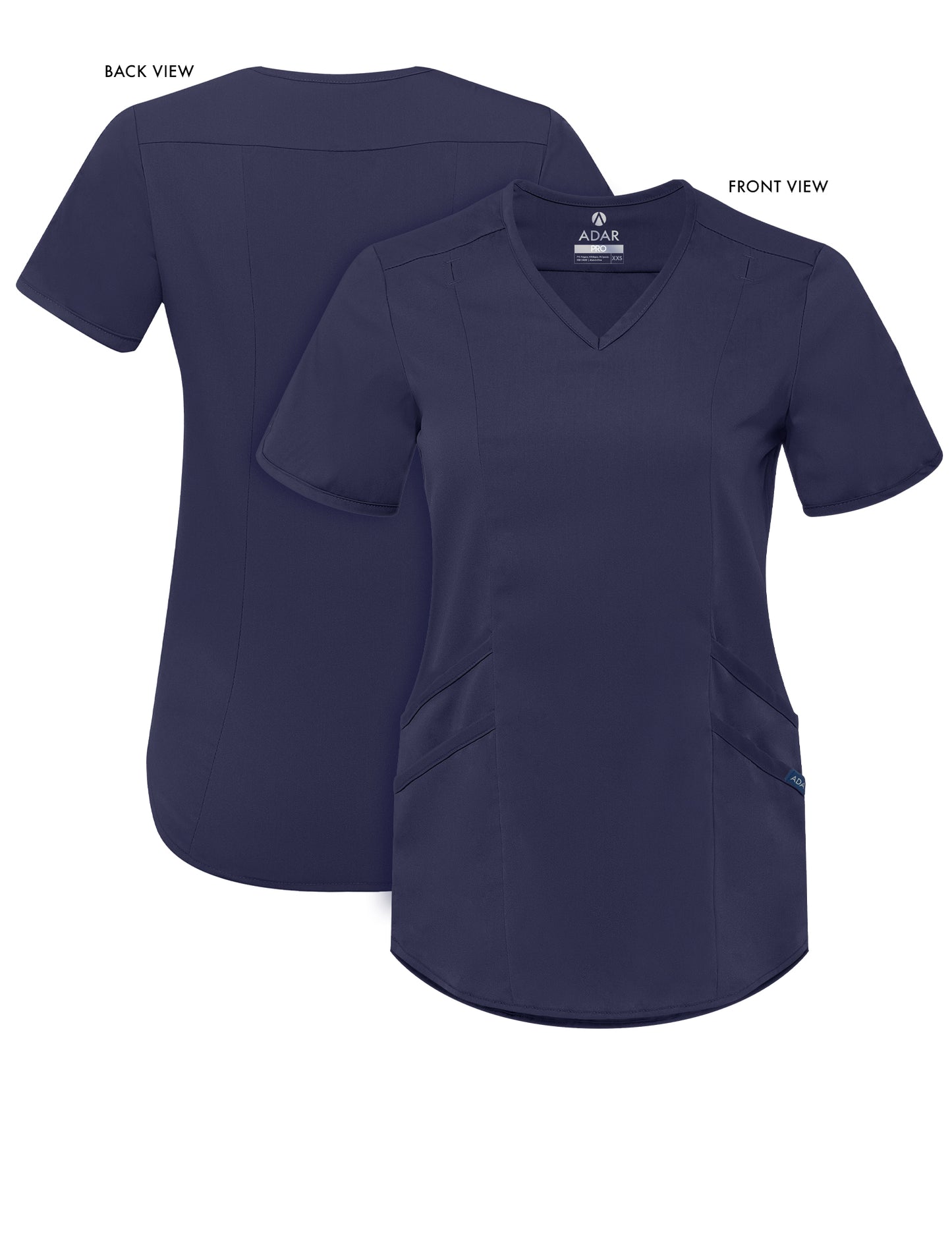ADAR Pro Women's Modern V-Neck Scrub Top