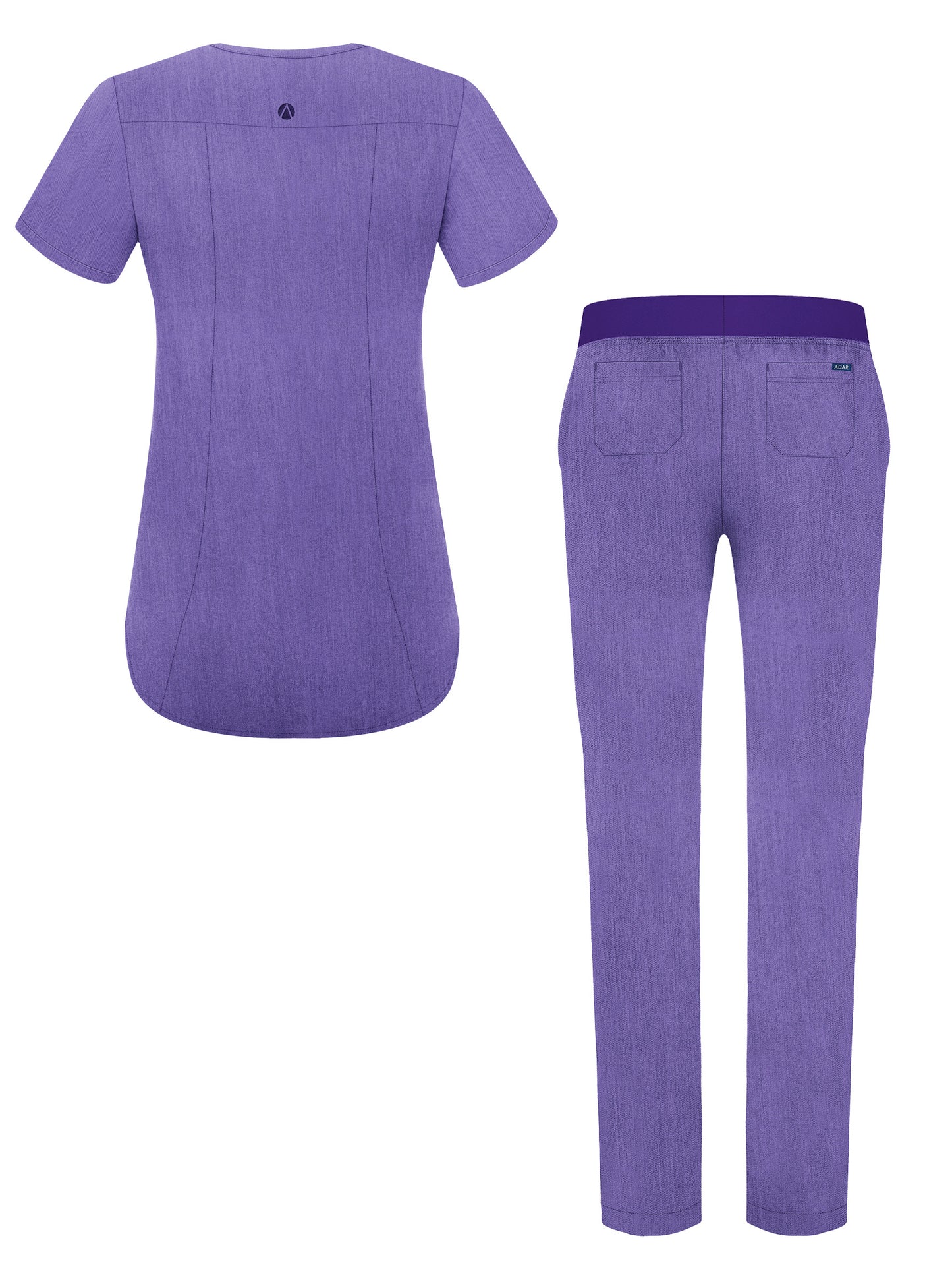 ADAR Pro Women's Core Classic Yoga Scrub Set