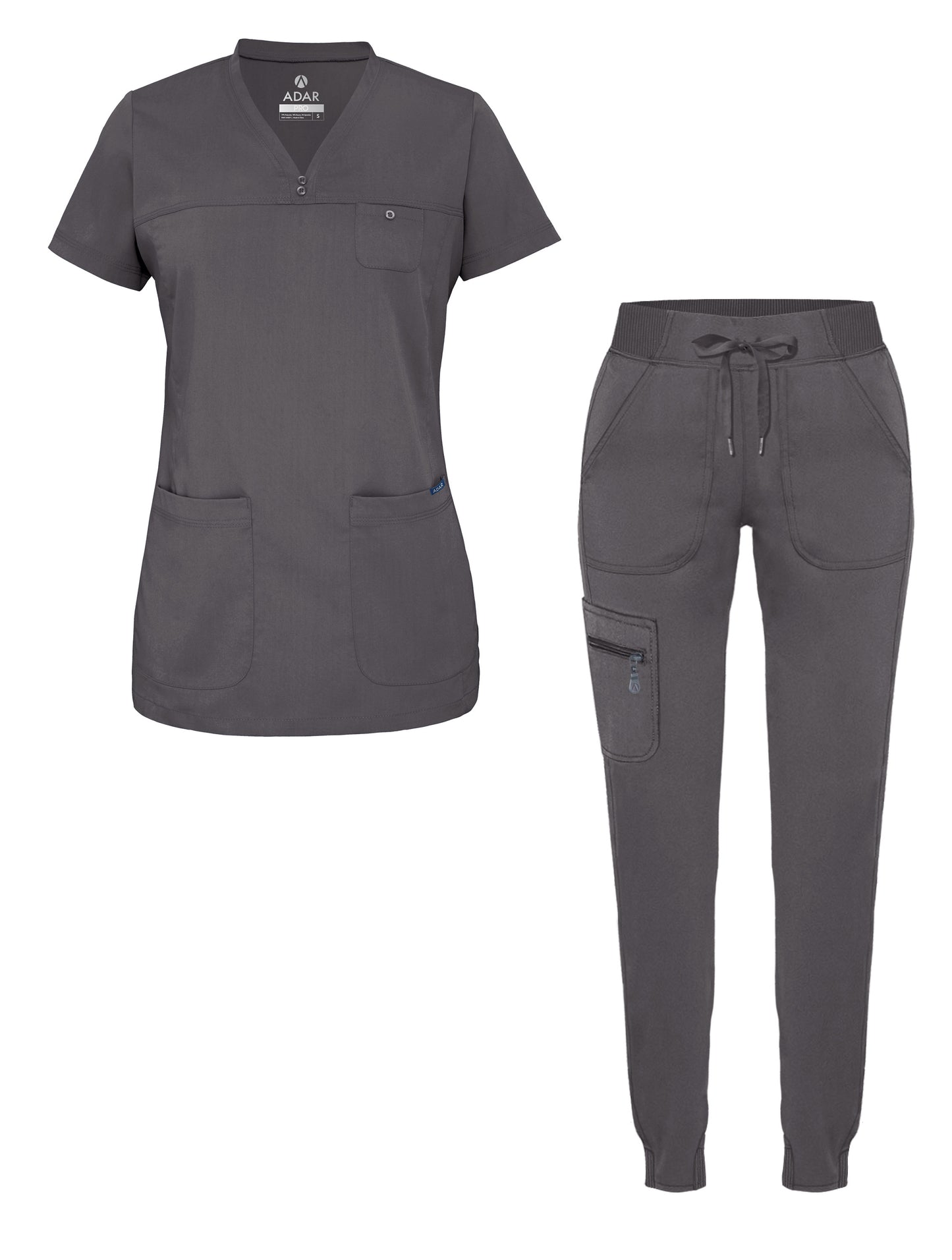 ADAR Pro Women's Movement Booster Jogger Scrub Set