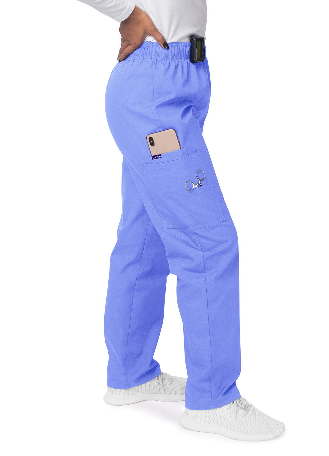 Sivvan Comfort Elastic Drawstring Cargo Pants