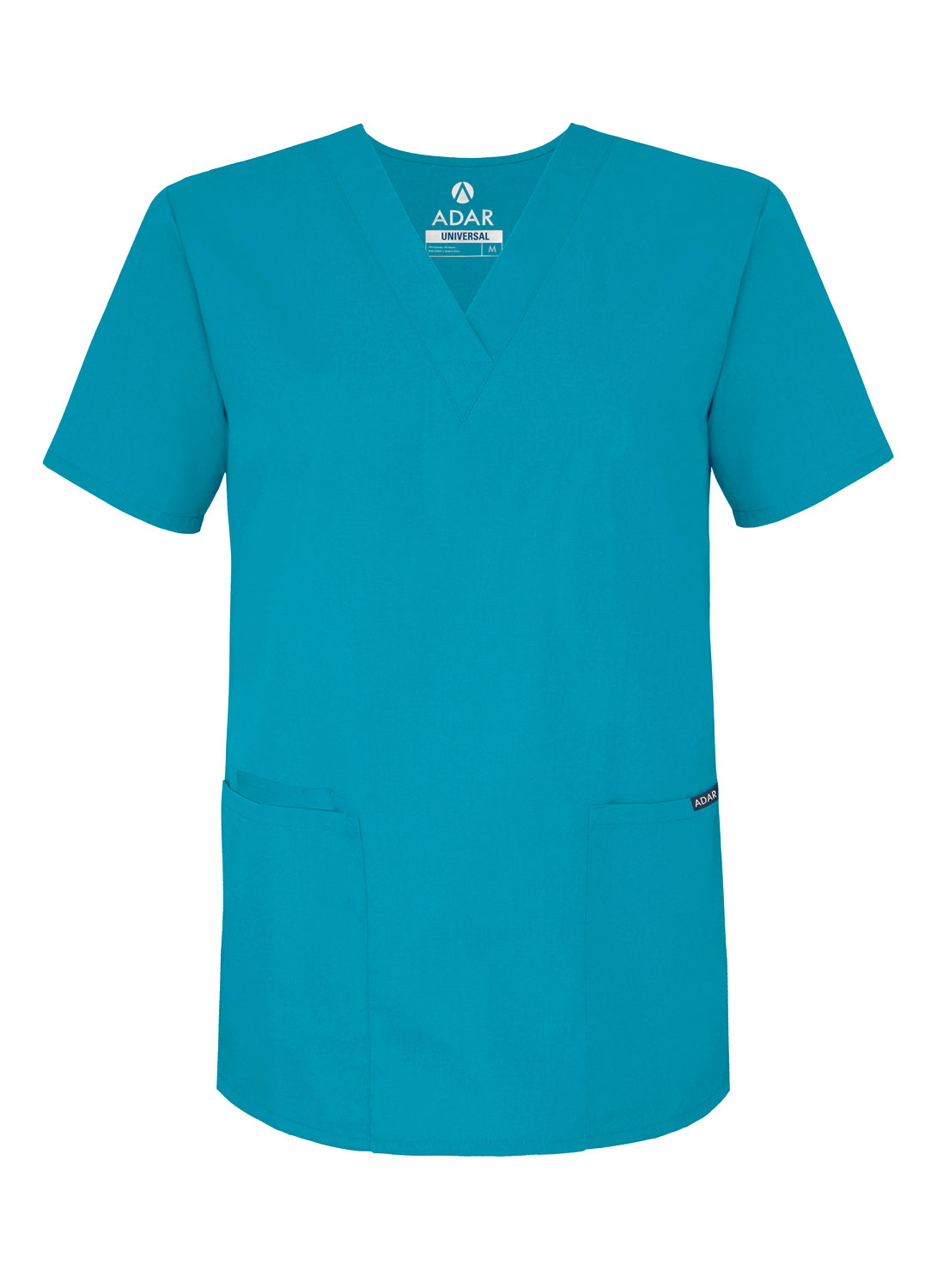 Adar Universal Unisex V-Neck 2 Pocket Scrub Top