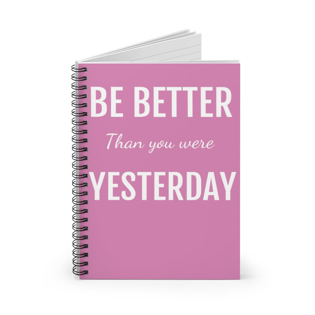 " Be Better" Journal