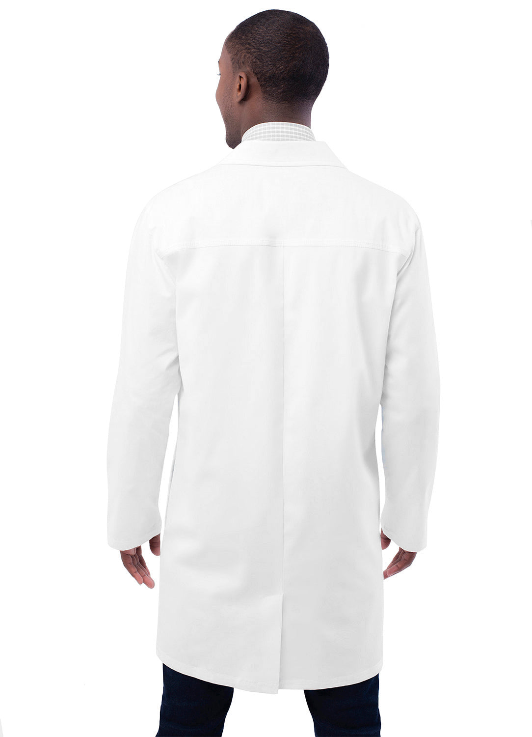 Adar Universal STRETCH Unisex 36 inch Snap Front Lab Coat