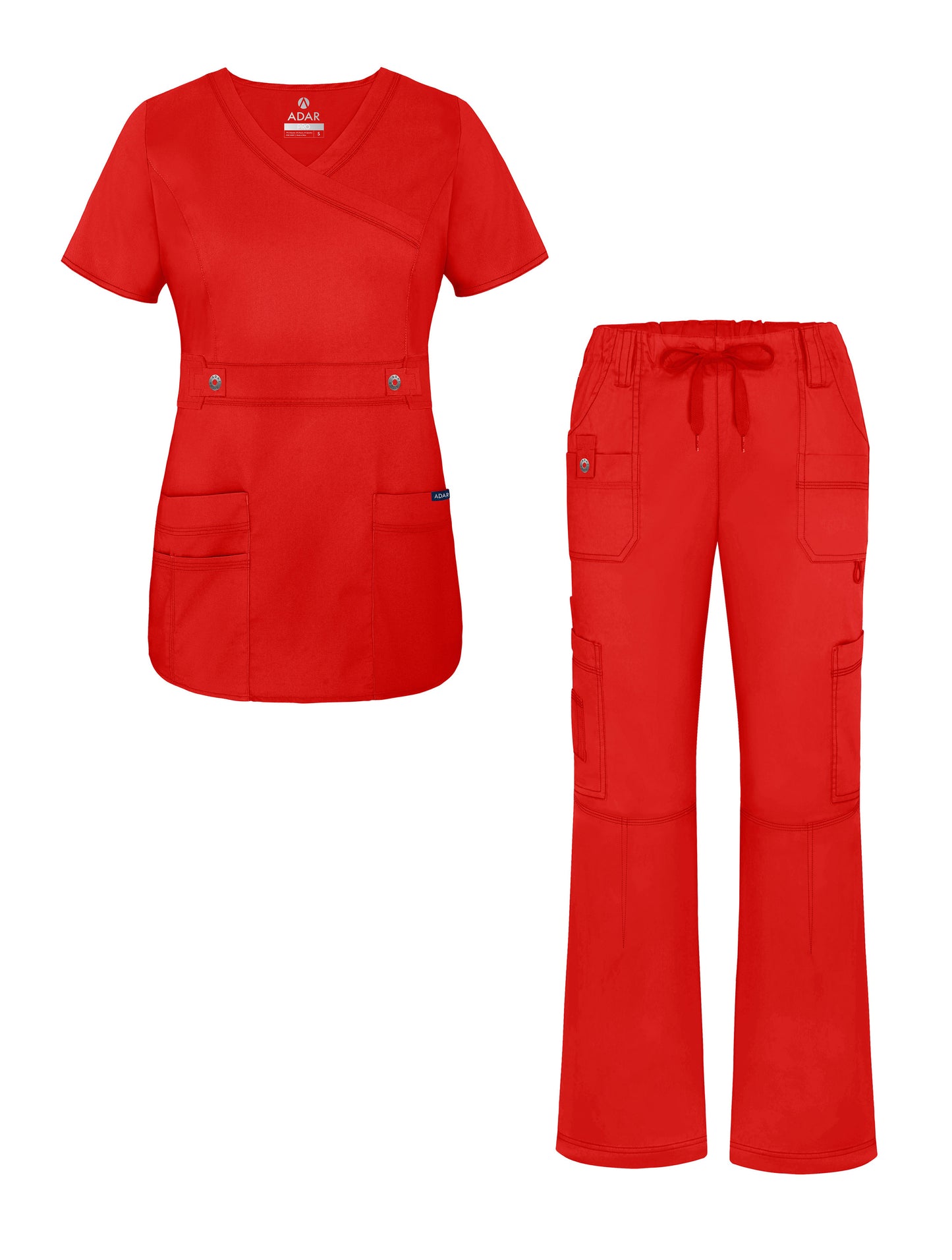 ADAR Pro Women's Active Classic Scrub Set