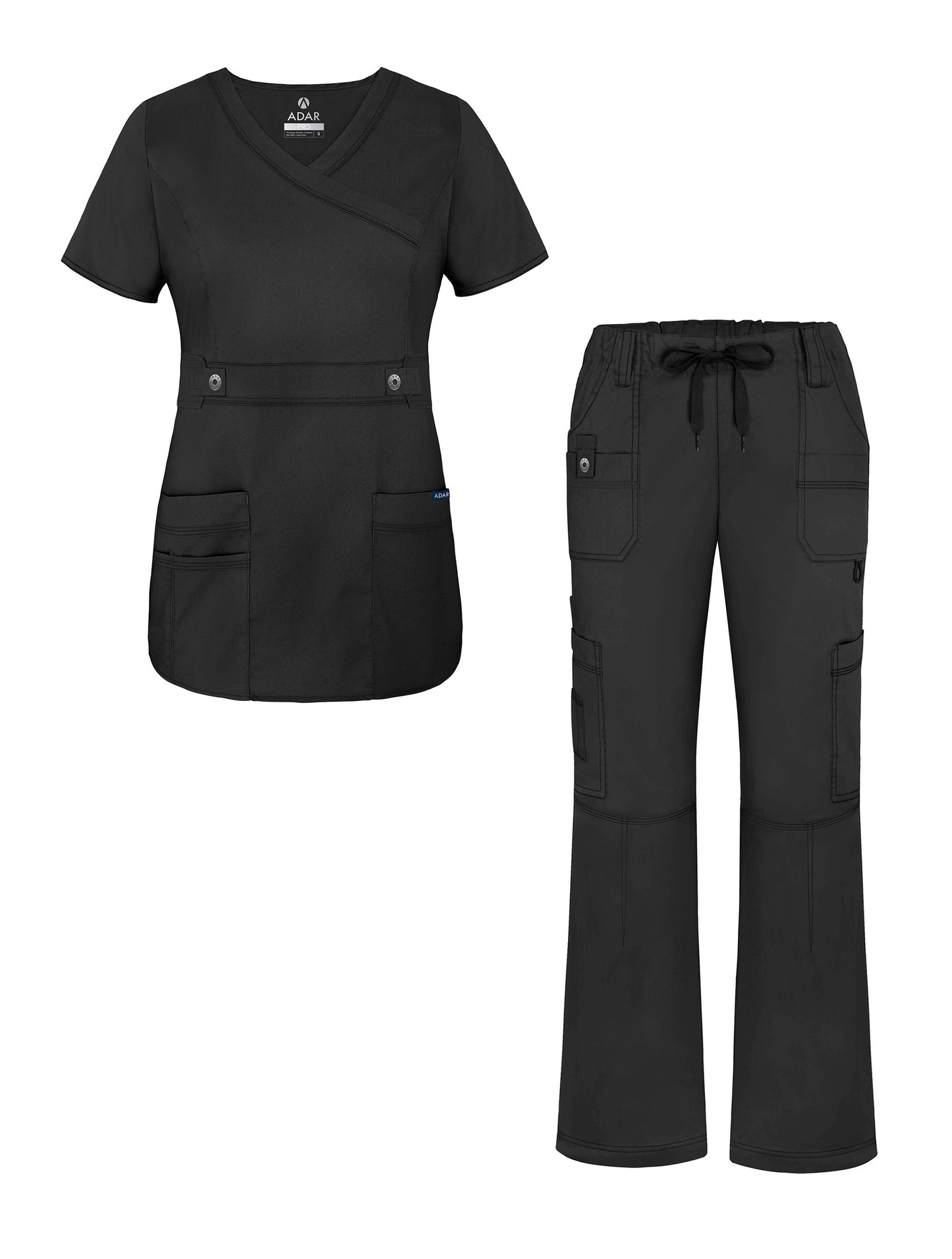 ADAR Pro Women's Active Classic Scrub Set