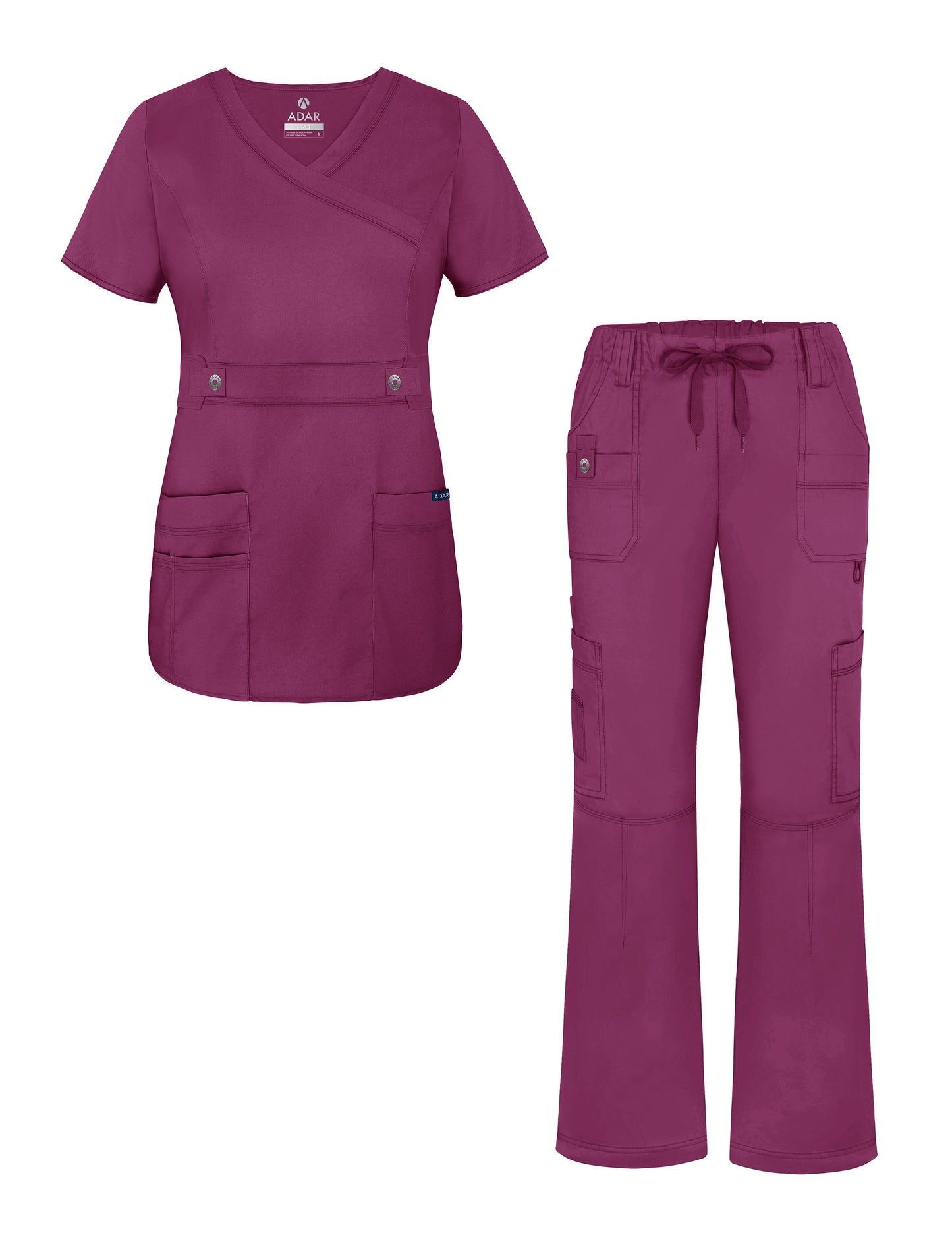 ADAR Pro Women's Active Classic Scrub Set