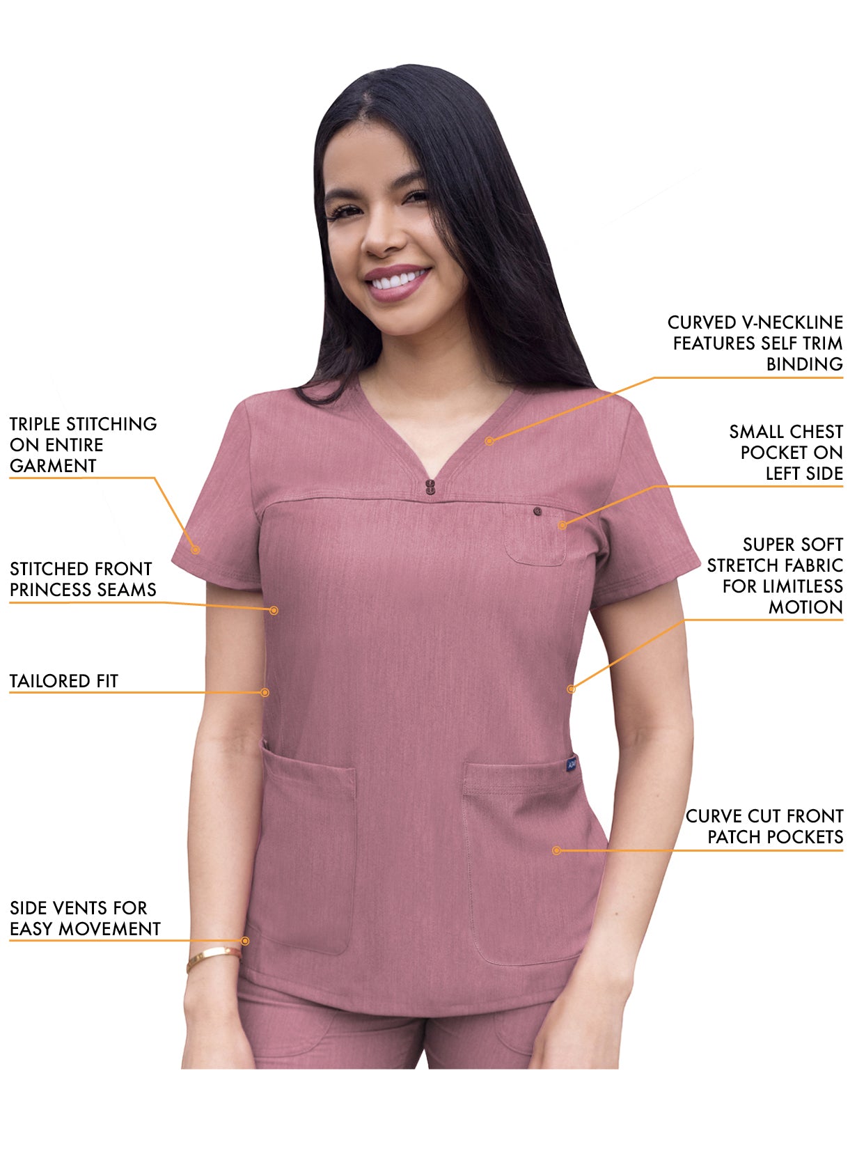 ADAR Pro Women's Everyday Expert Scrub Set