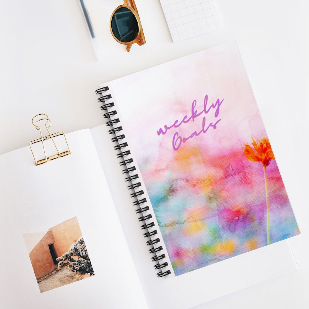 " Weekly Goals" Journal