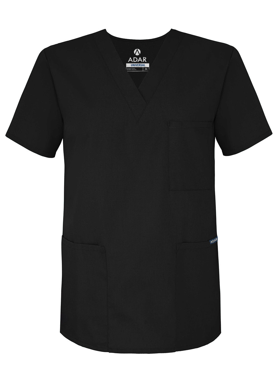 Adar Universal Unisex V-Neck 2 Pocket Scrub Top