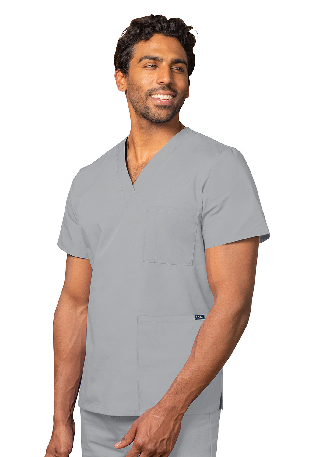 Adar Universal Unisex V-Neck Tunic 3 Pocket