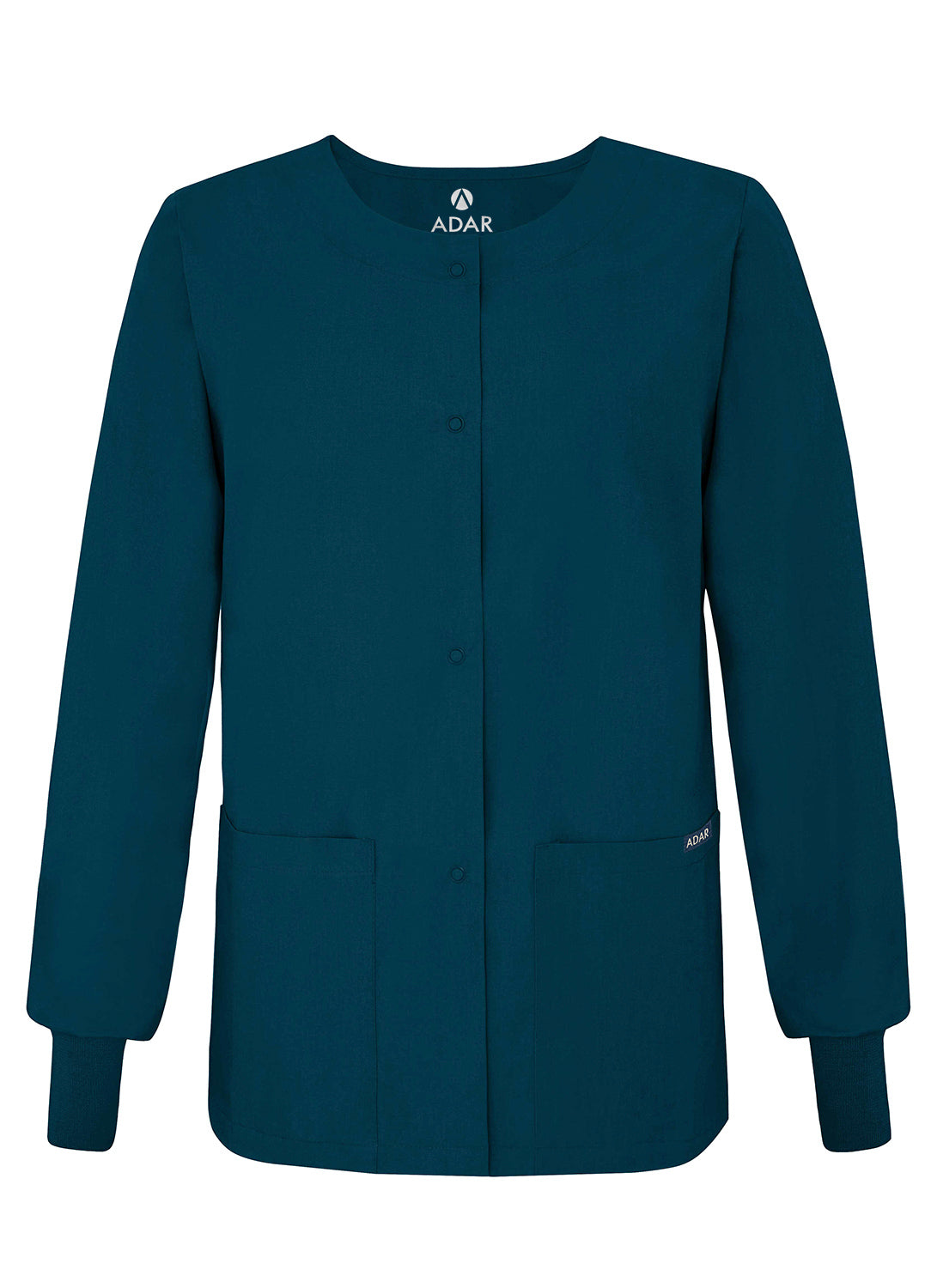 Adar Universal Round Neck Warm-Up Jacket