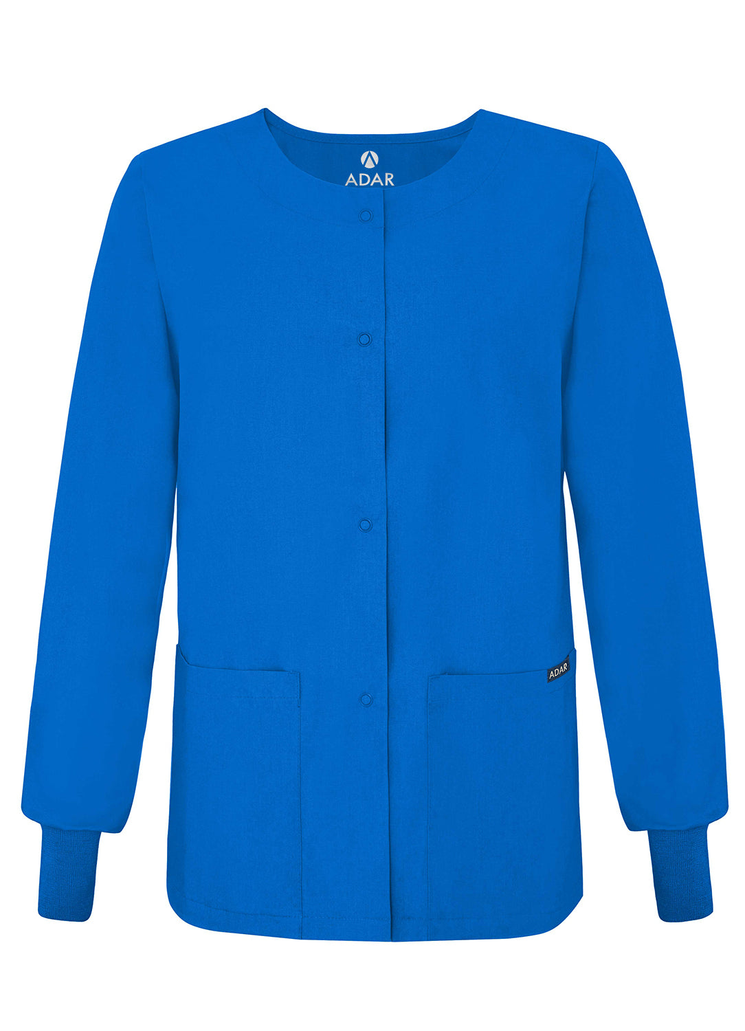 Adar Universal Round Neck Warm-Up Jacket