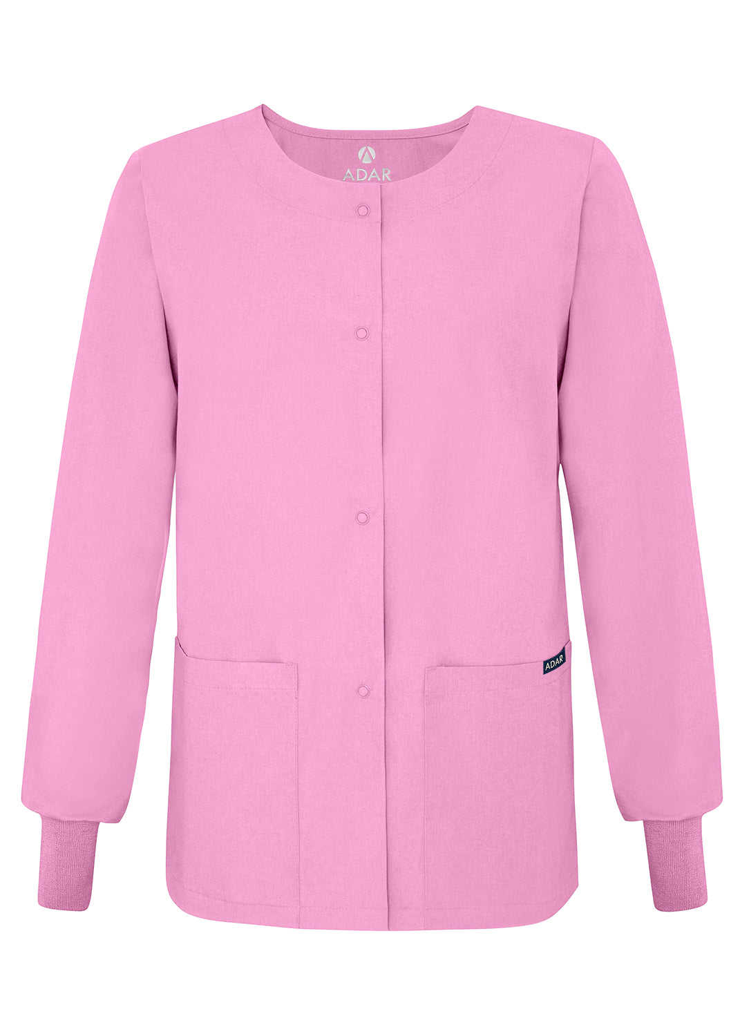 Adar Universal Round Neck Warm-Up Jacket