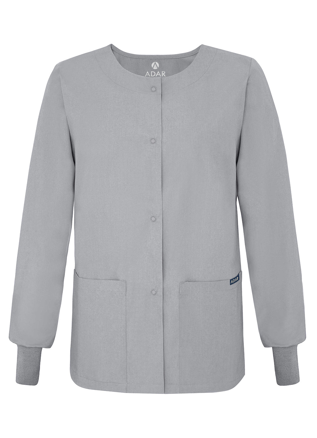 Adar Universal Round Neck Warm-Up Jacket