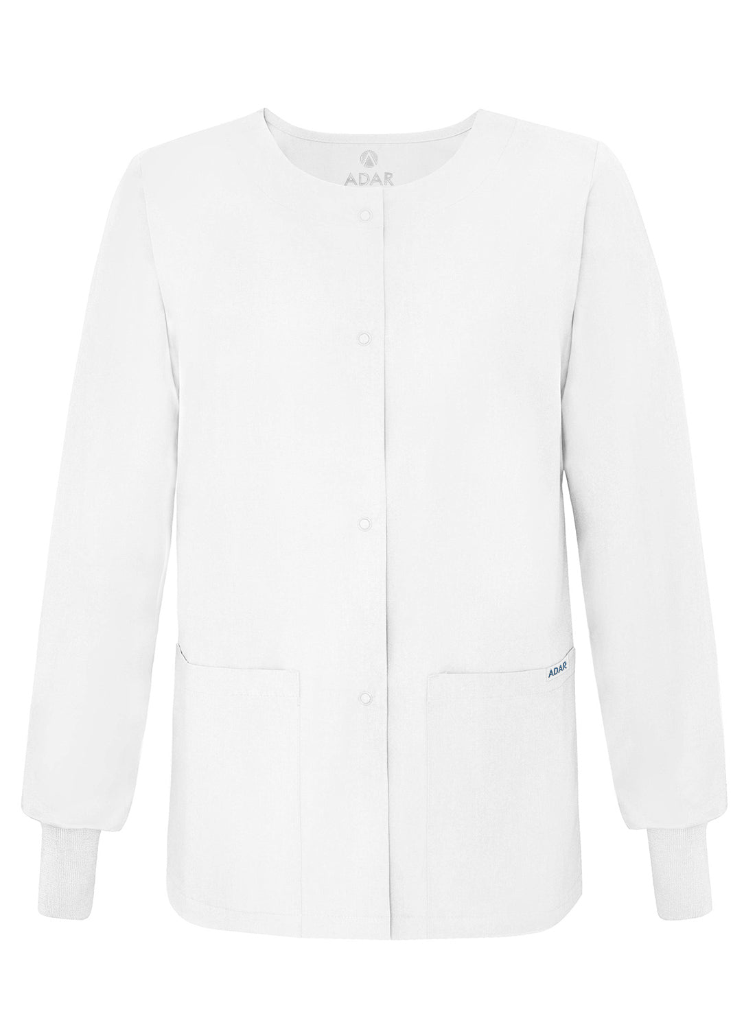 Adar Universal Round Neck Warm-Up Jacket