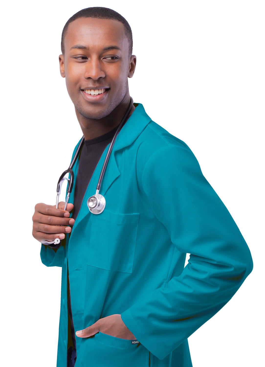 Adar Universal Unisex 39 inch Lab coat with Inner Pockets