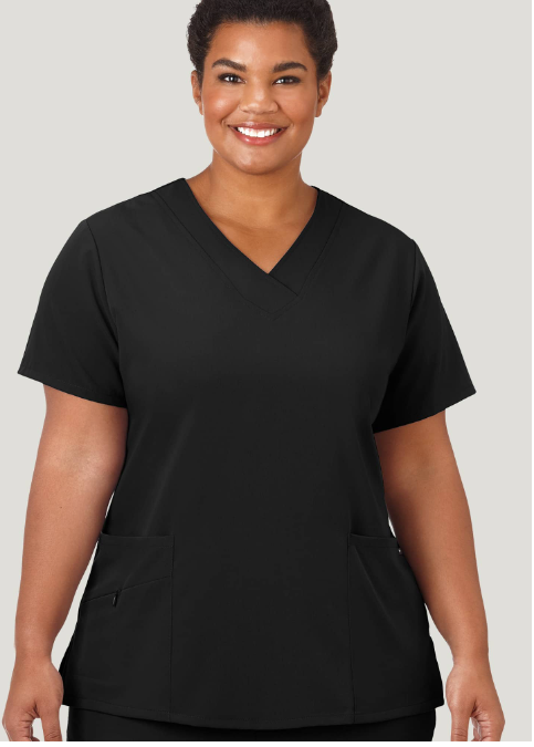 Jockey Women's V-Neck Crossover Scrub Top