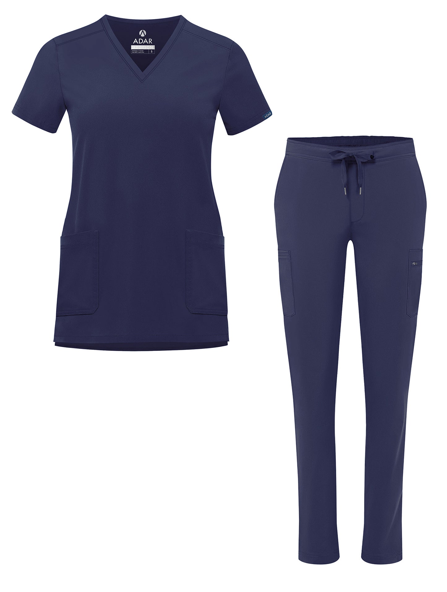 ADAR Addition Women's Go-Basic Scrub Set