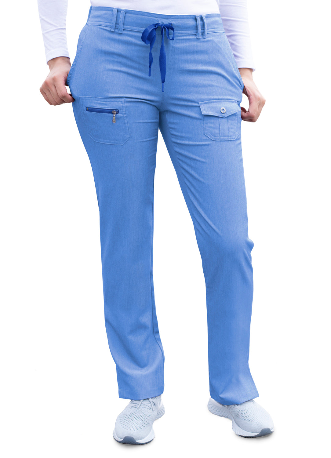 ADAR Pro  Heather Women's Slim Fit 6 Pocket Pant  TALL