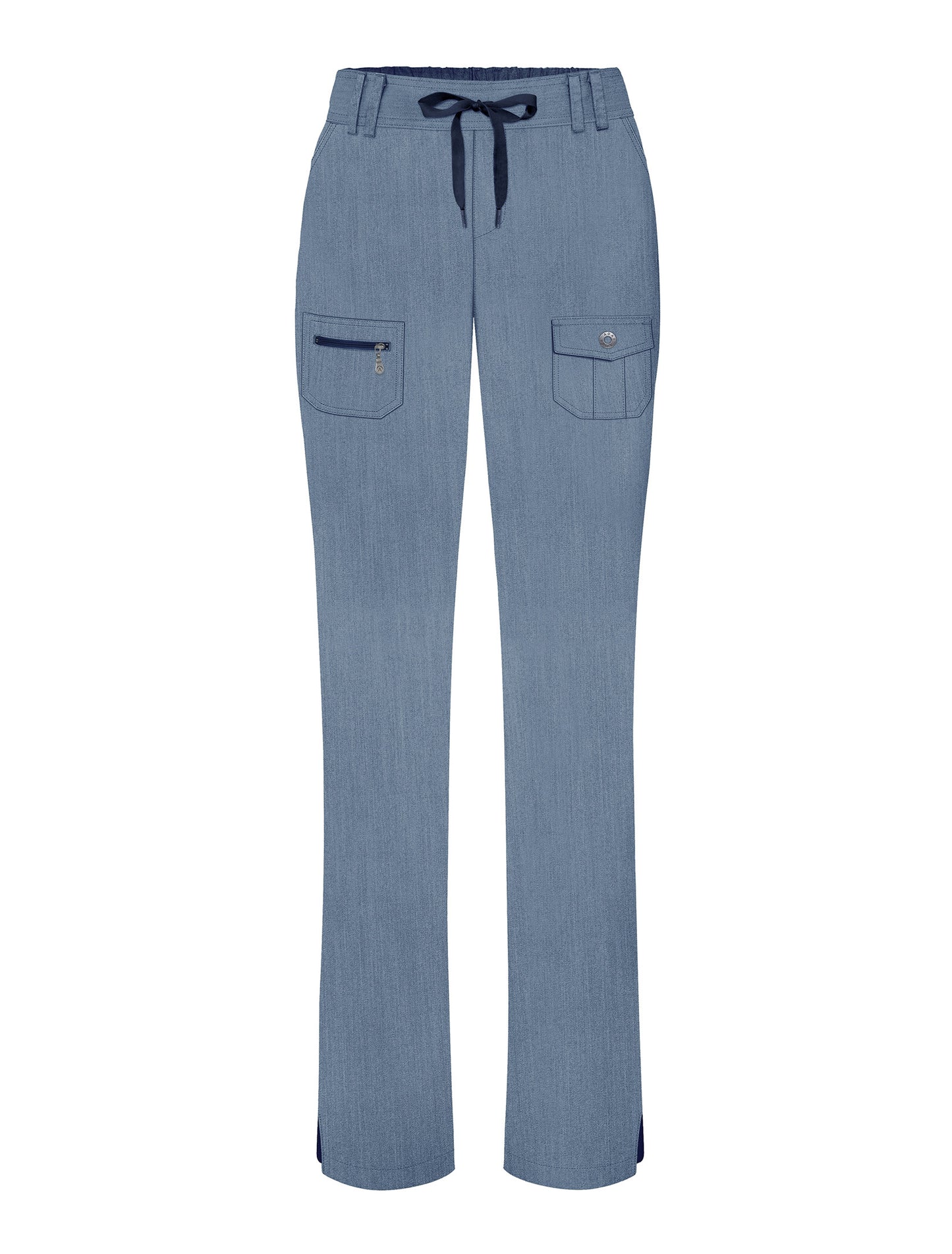 ADAR Pro Heather Women's Slim Fit 6 Pocket Pant  PETITE