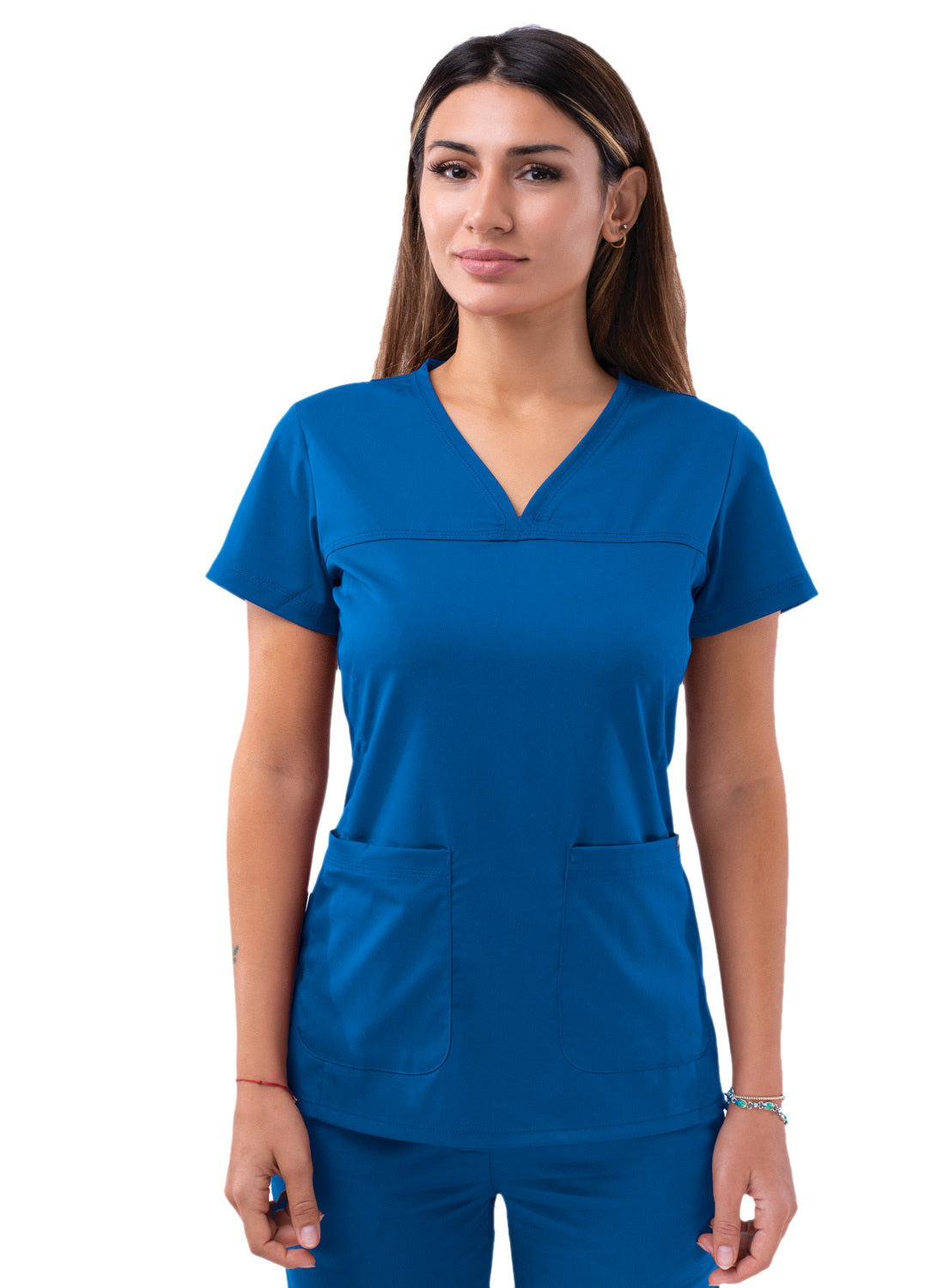 ADAR Pro Women’s Sweetheart V-neck Scrub Top
