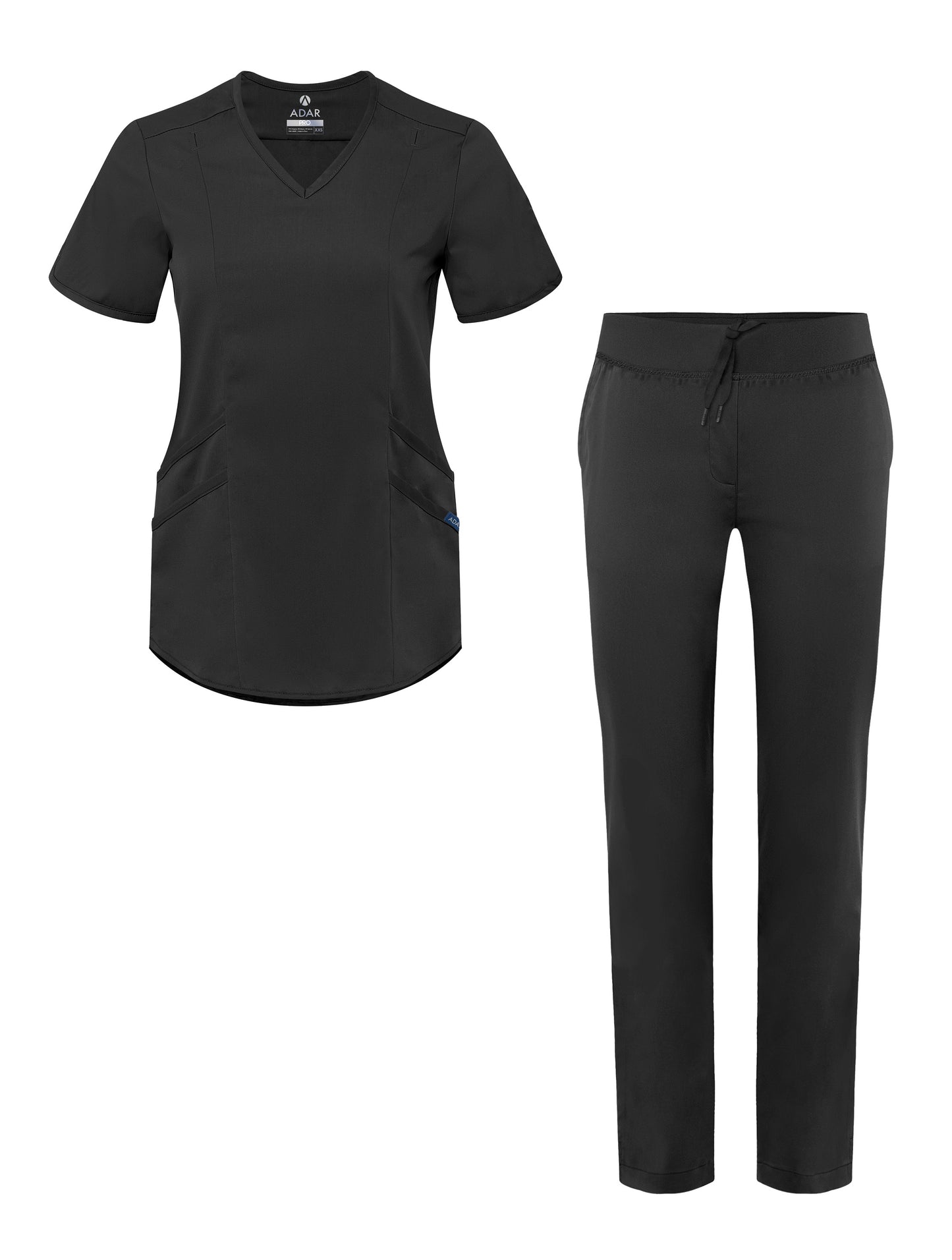 ADAR Pro Women's Core Classic Yoga Scrub Set