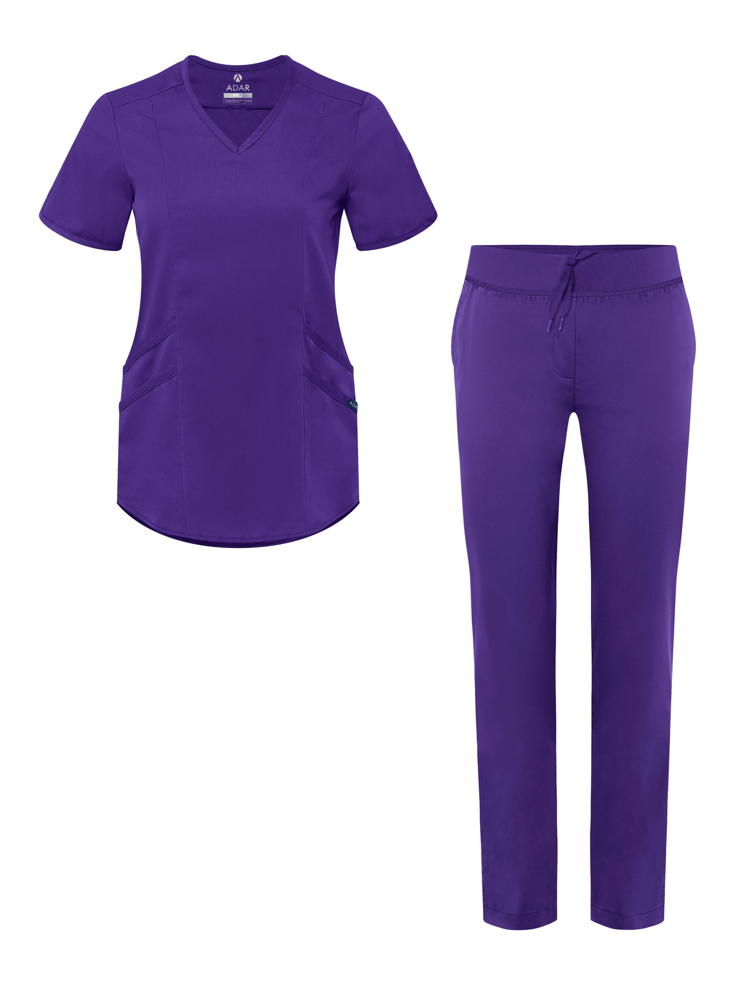 ADAR Pro Women's Core Classic Yoga Scrub Set