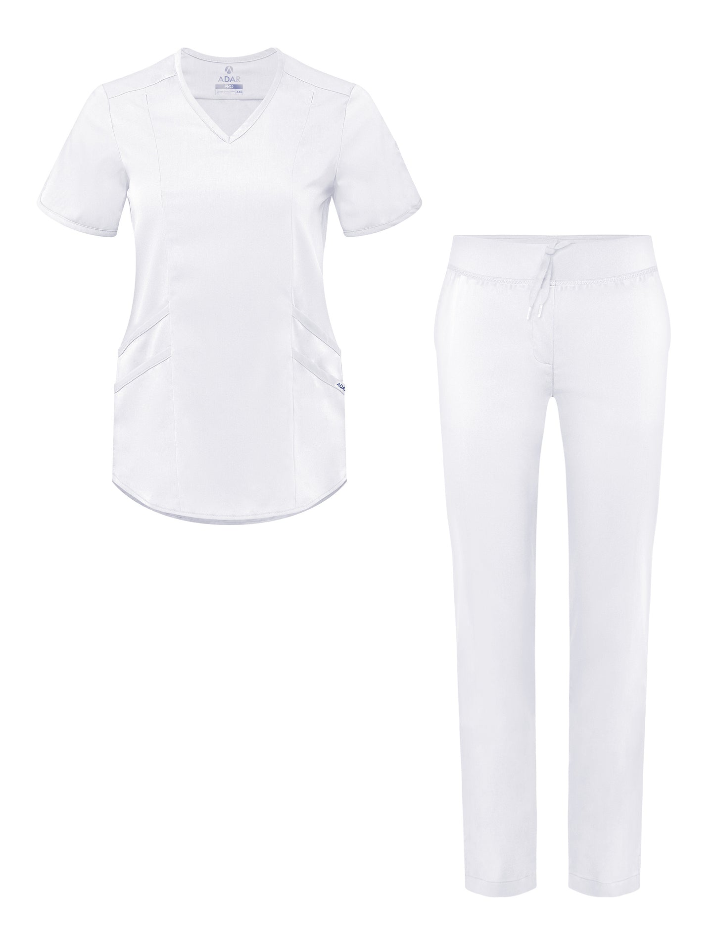 ADAR Pro Women's Core Classic Yoga Scrub Set