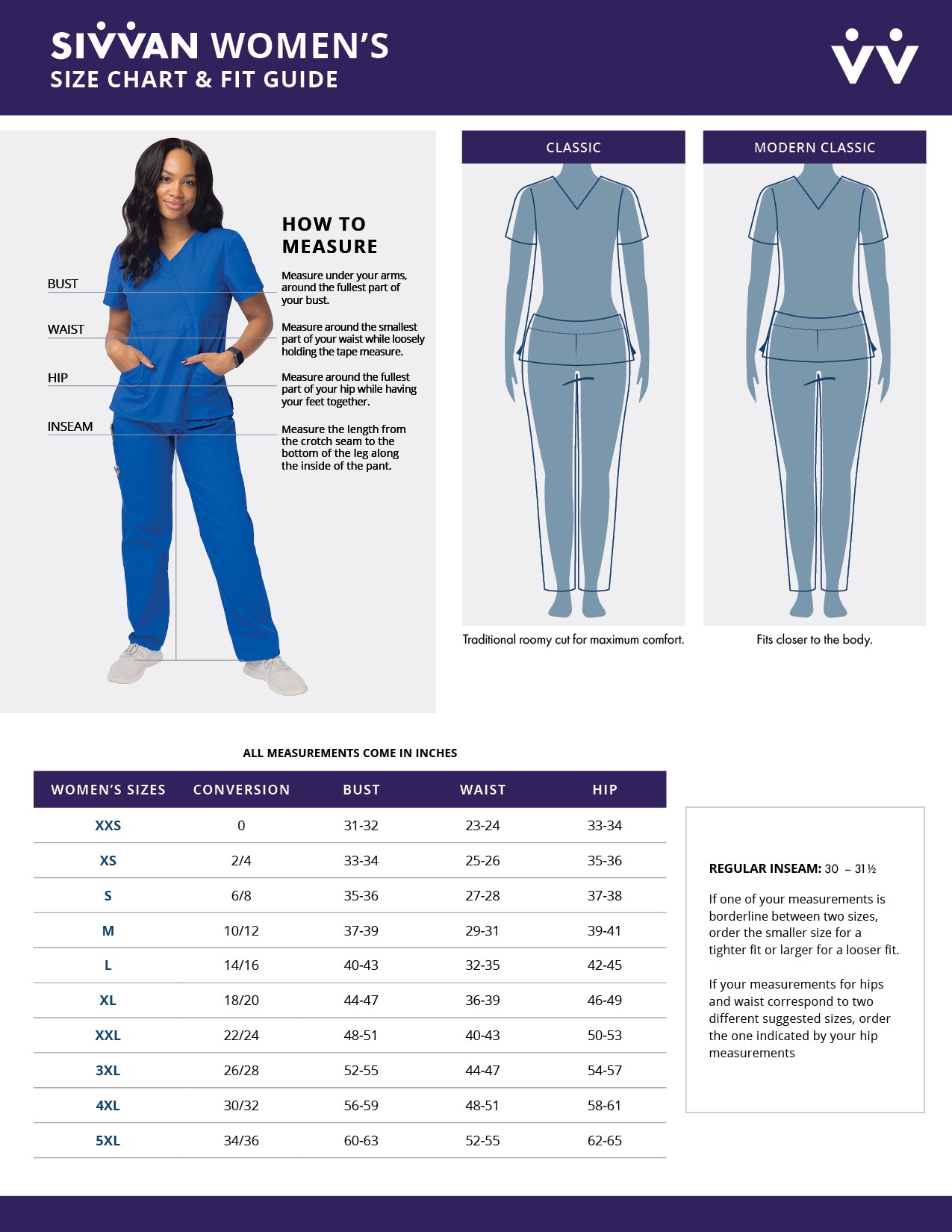 Sivvan Women's Mock Wrap Top/Cargo Pant Scrub Set
